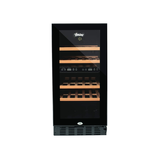 Terim 25 Bottle Beverage Cooler, Single Door Dual Zone, 90L, TERBC30DZ