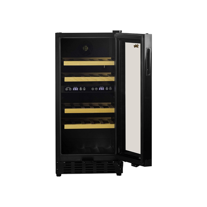 Terim 25 Bottle Beverage Cooler, Single Door Dual Zone, 90L, TERBC30DZ