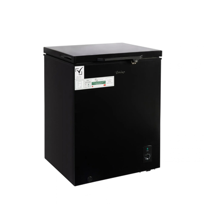 Terim Chest Freezer, 147L, Matt Black, TERCF200SDB