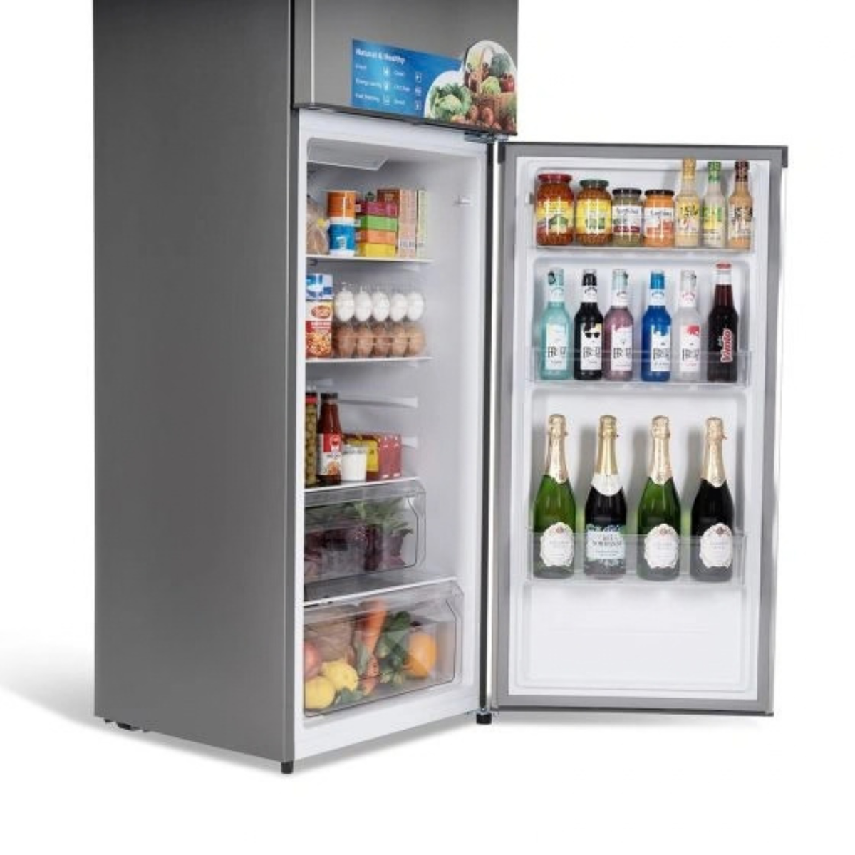 Terim Top Freezer Refrigerator, 400 L, TERR400SS
